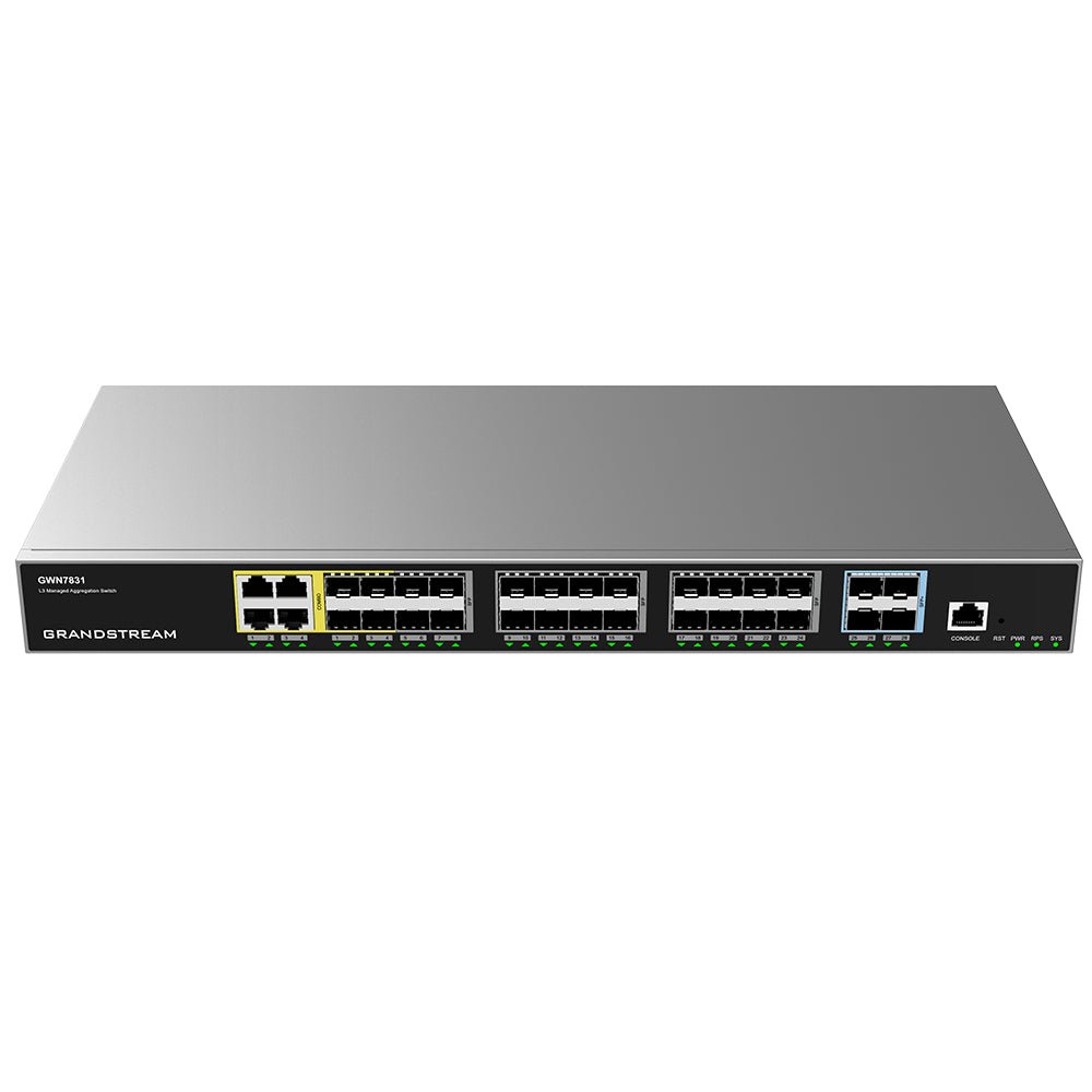 Grandstream GWN7831 Layer 3 Aggregation Network Switch GWN7831 - The Telecom Spot