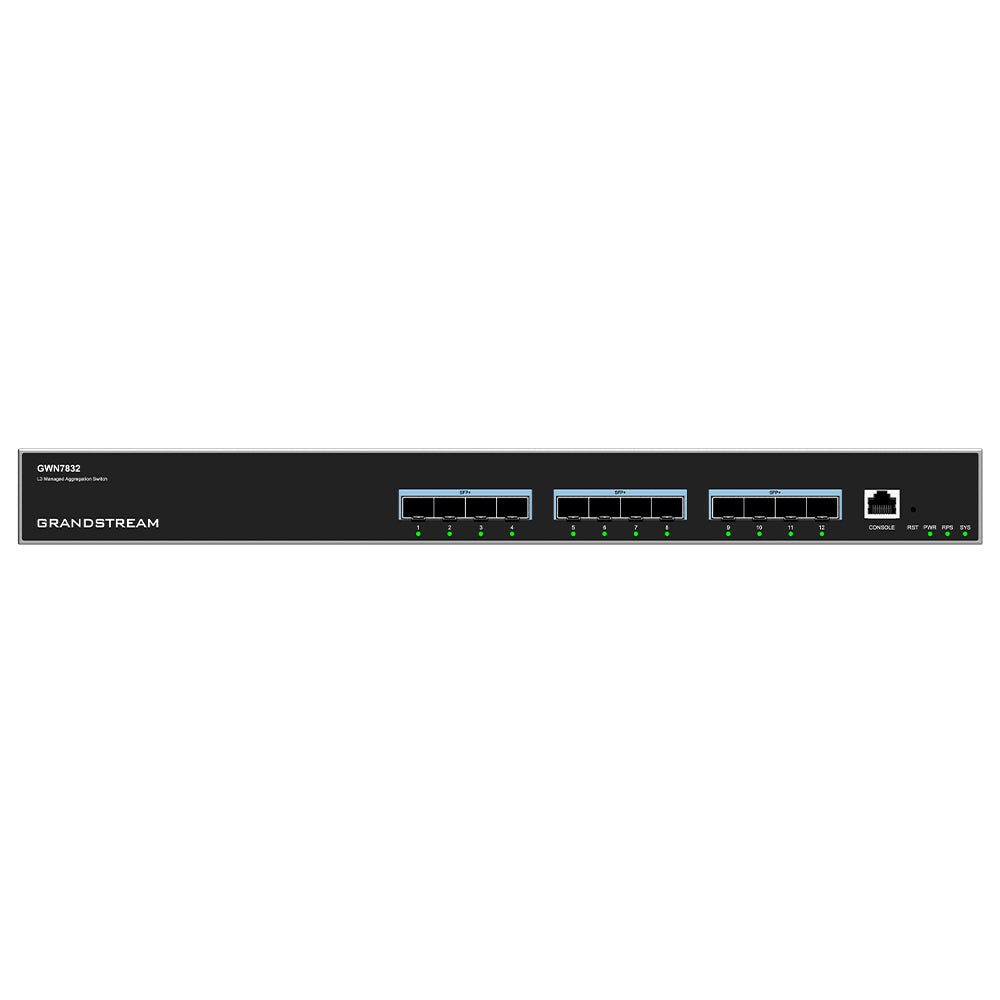 Grandstream GWN7832 Layer 3 Aggregation Network Switch GWN7832 - The Telecom Spot