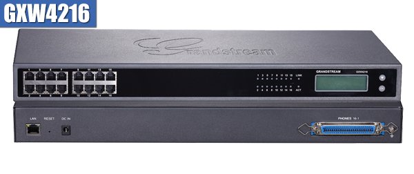 Grandstream GXW4216 v2 - 16 Port FXS Gateway GXW4216-v2 - The Telecom Spot