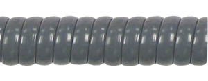 Handset Curly Cord - 25 Feet HC4PIN25FT-MEDIUMGRAY - The Telecom Spot