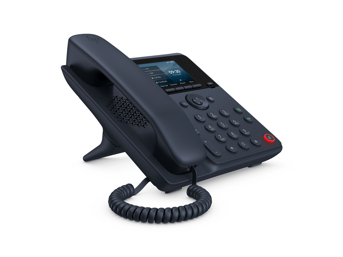 HP Poly Edge V250 Plus IP Phone with Power Supply – Wi-Fi 6E Bluetooth 2.8" Color Display for Front Line Workers C93Z7AA#ABA - The Telecom Spot