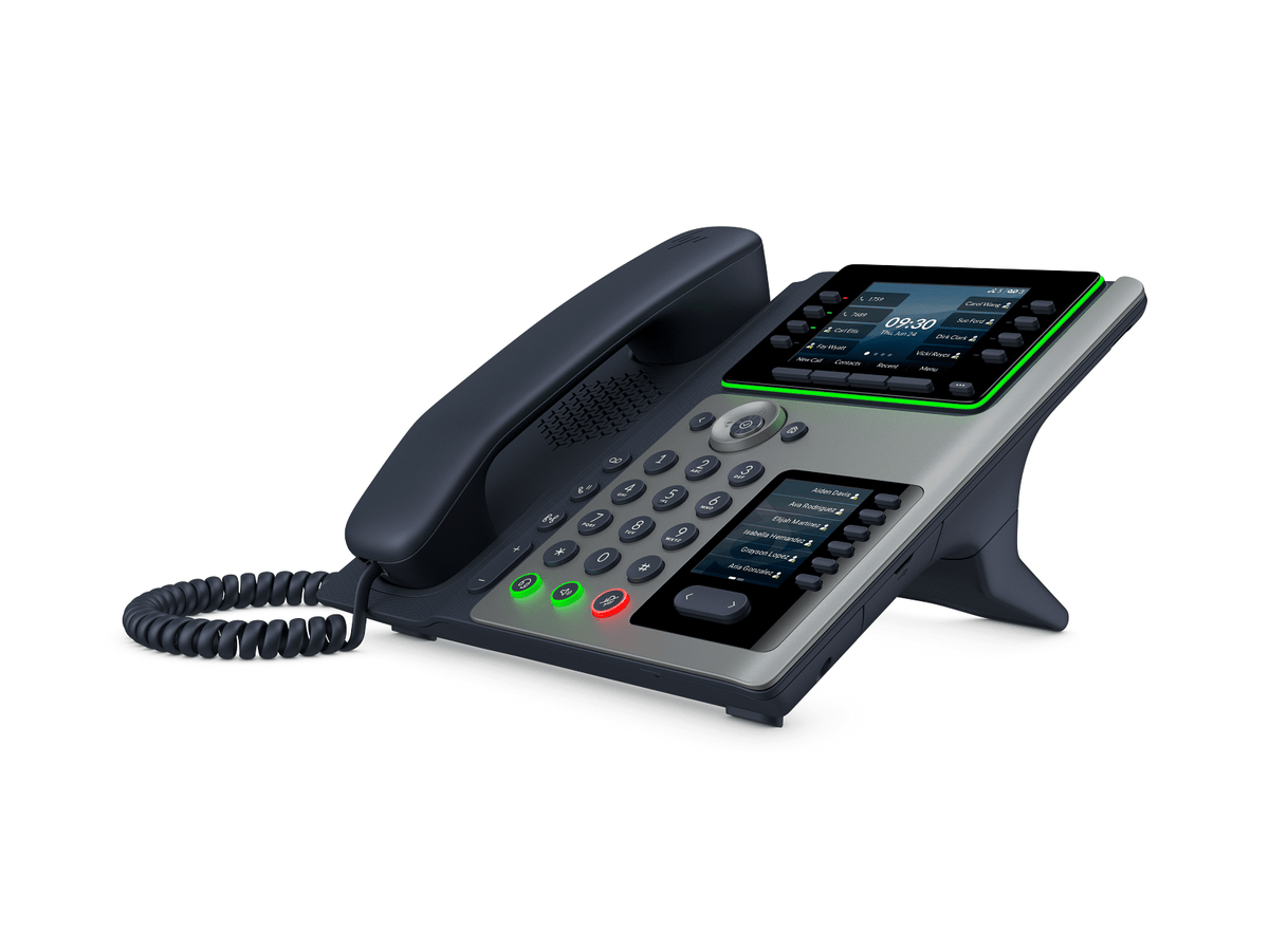 HP Poly Edge V650 IP Phone – Wi-Fi Bluetooth 3.5" & 2.4" Color Displays for Office Collaborators C93ZHAA#AC3 - The Telecom Spot