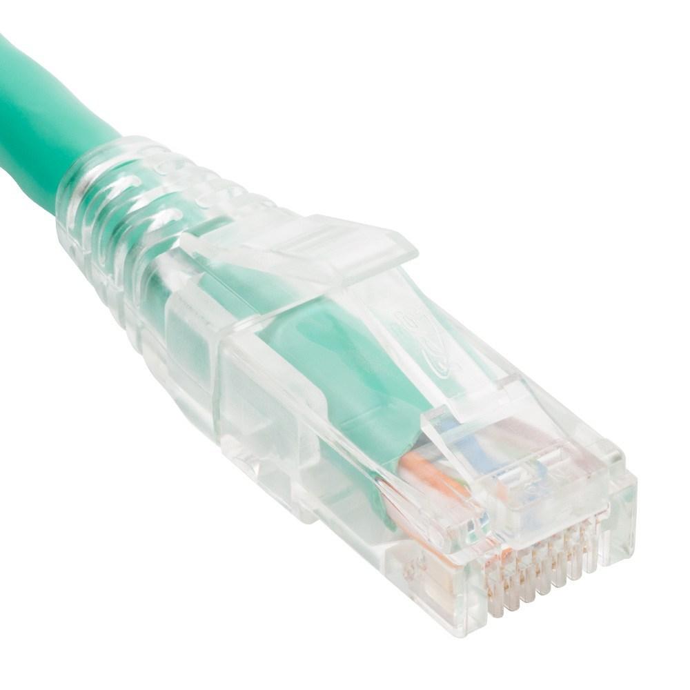 ICC Patch Cord CAT6 CLEAR BOOT 1' GREEN ICPCST01GN - The Telecom Spot
