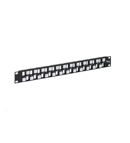 Icc Patch Panel Blank Ez 24-Port 1 Rms IC107BE241 - The Telecom Spot