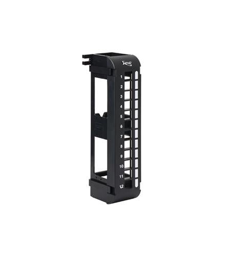 Icc Patch Panel Blank Veritcal Hd 12-Port IC107BP12V - The Telecom Spot