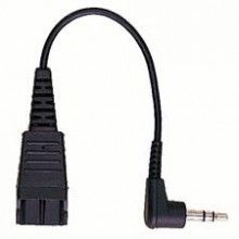 Jabra 2.5mm to Quick Disconnect Cable - short 1005143 - The Telecom Spot