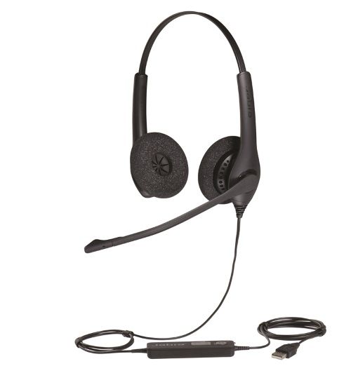 Jabra Biz 1500 Duo Headset - USB 1559-0159 - The Telecom Spot