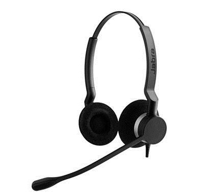 Jabra BIZ 2300 USB UC Duo Headset 2399-829-109 - The Telecom Spot