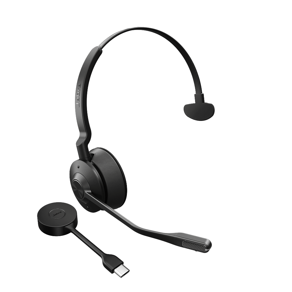 Jabra Engage 55 SE Mono Wireless Headset – Secure DECT Audio SafeTone Protection for Hybrid Professionals 9653-430-125 - The Telecom Spot