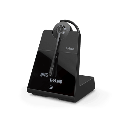 Jabra Engage 75 SE Convertible Wireless Headset – 9 - Hour Talk Time Busylight 5 - Device Connectivity for Professional Office Calls (9655 - 583 - 125) 9655-583-125 - The Telecom Spot