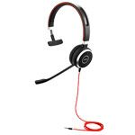 Jabra Evolve 40 Mono Headset Without Controller 14401-09 - The Telecom Spot