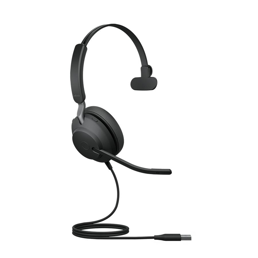Jabra Evolve2 40 Headset - USB-A UC Mono 24089-889-999 - The Telecom Spot
