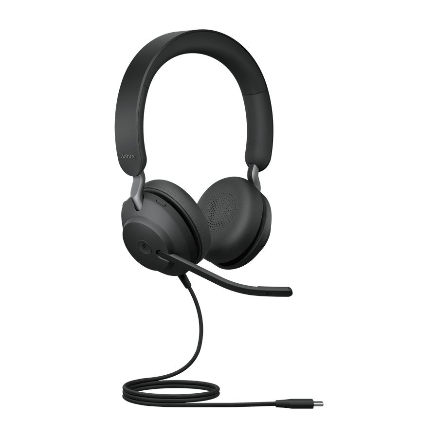 Jabra Evolve2 40 Headset - USB-C MS Teams Stereo 24089-999-899 - The Telecom Spot