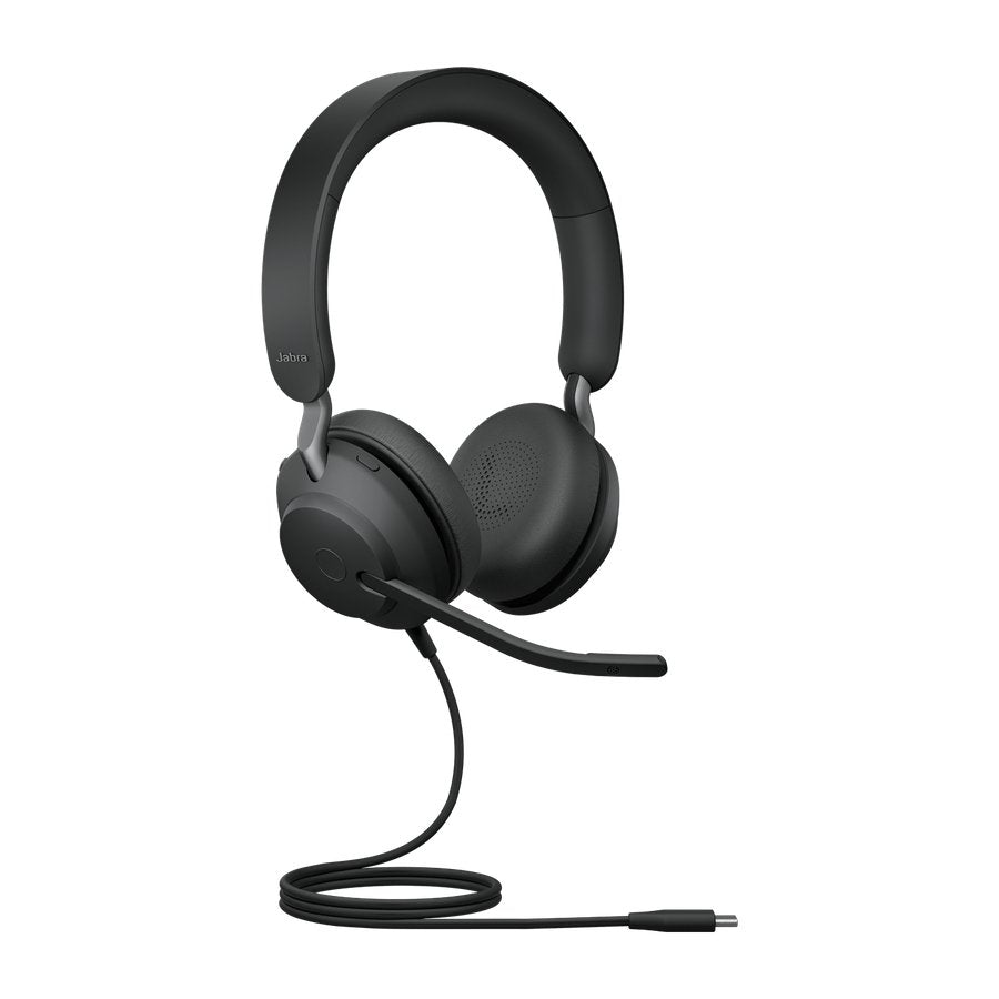 Jabra Evolve2 40 Headset - USB-C UC Stereo 24089-989-899 - The Telecom Spot