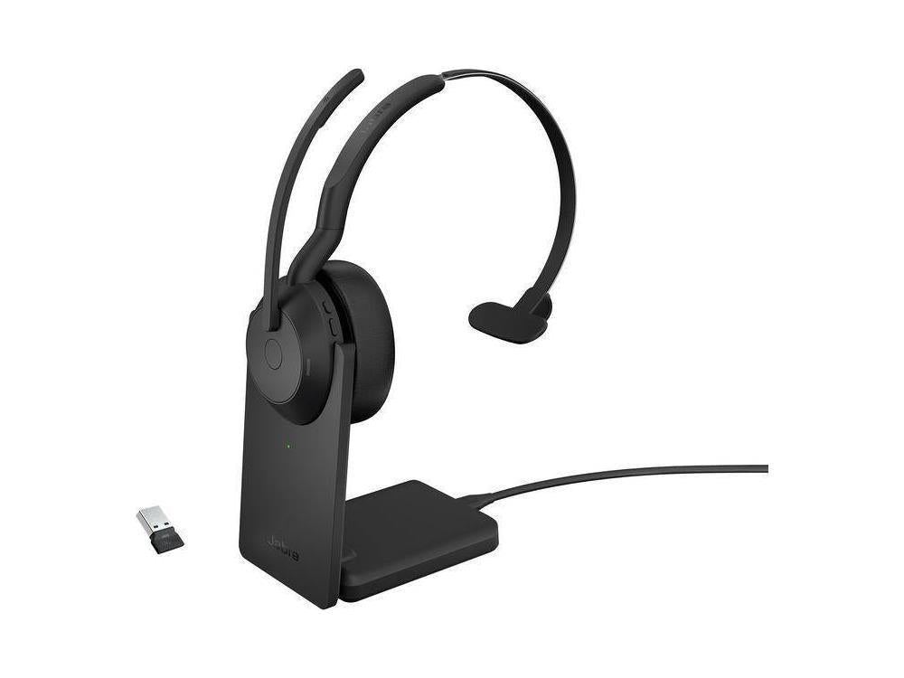 Jabra Evolve2 55 Link380a Ms Mono Stand 25599-899-989-01 - The Telecom Spot