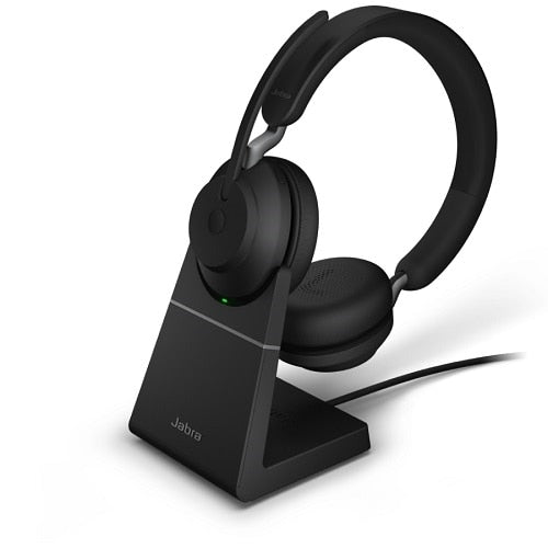 Jabra Evolve2 65 Link380a Uc St S Blk W/stand 26599-989-989 - The Telecom Spot