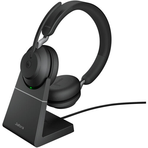 Jabra Evolve2 65 Link380c Uc St S Blk W/stand 26599-989-889 - The Telecom Spot