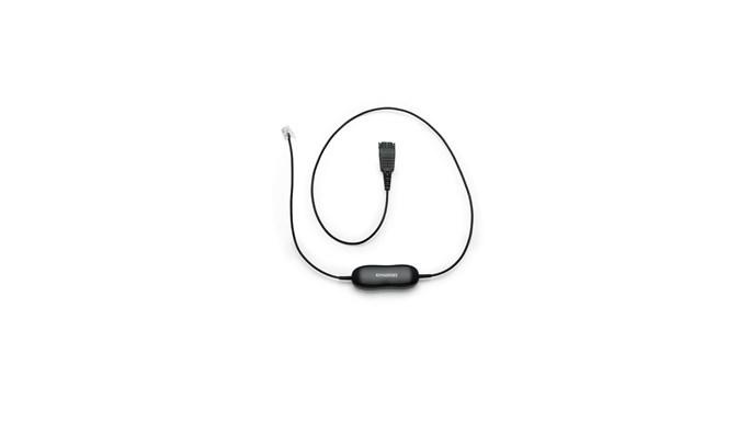 Jabra GN1200 Straight Smart Cord - Quick Disconnect 88001-99 - The Telecom Spot