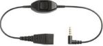 Jabra Link Hook- Quick Disconnect to 3.5 mm Adapter for iPhones & Blackberry models 8800-00-87 - The Telecom Spot