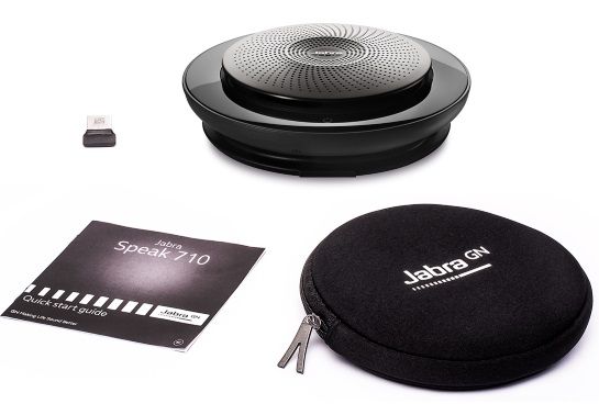 Jabra Speak 710 Premium Portable Speakerphone - UC Version 7710-409 - The Telecom Spot