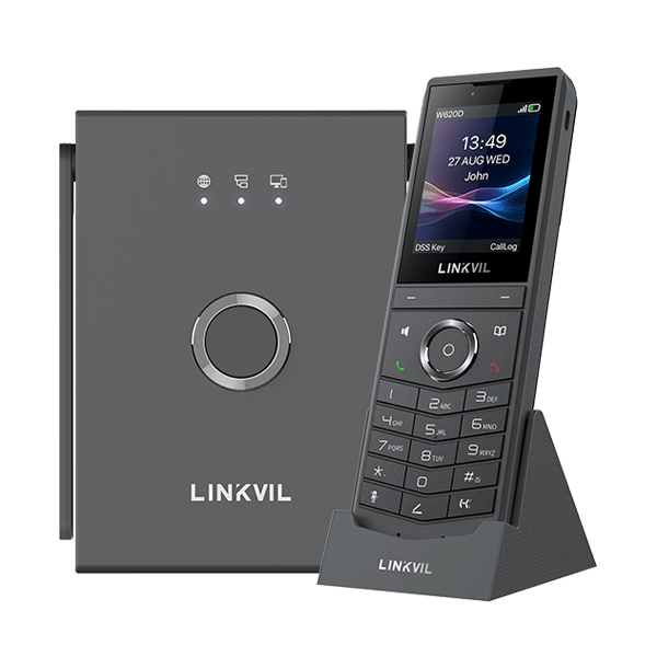LINKVIL by Fanvil W620P DECT Bundle – W710D Base + W620D Handset W620P - The Telecom Spot