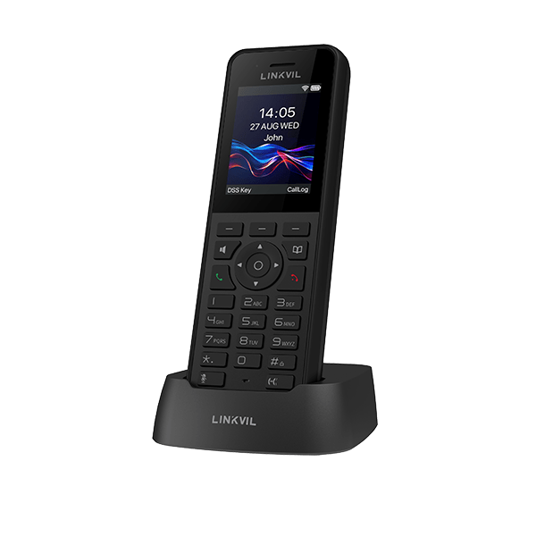 LINKVIL by Fanvil W626W Ruggedized Wi-Fi Phone – IP67 Durability, Wi-Fi 6 & Dedicated Emergency Alert Key W626W-Black - The Telecom Spot