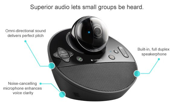 Logitech ConferenceCam BCC950 960-000866 - The Telecom Spot