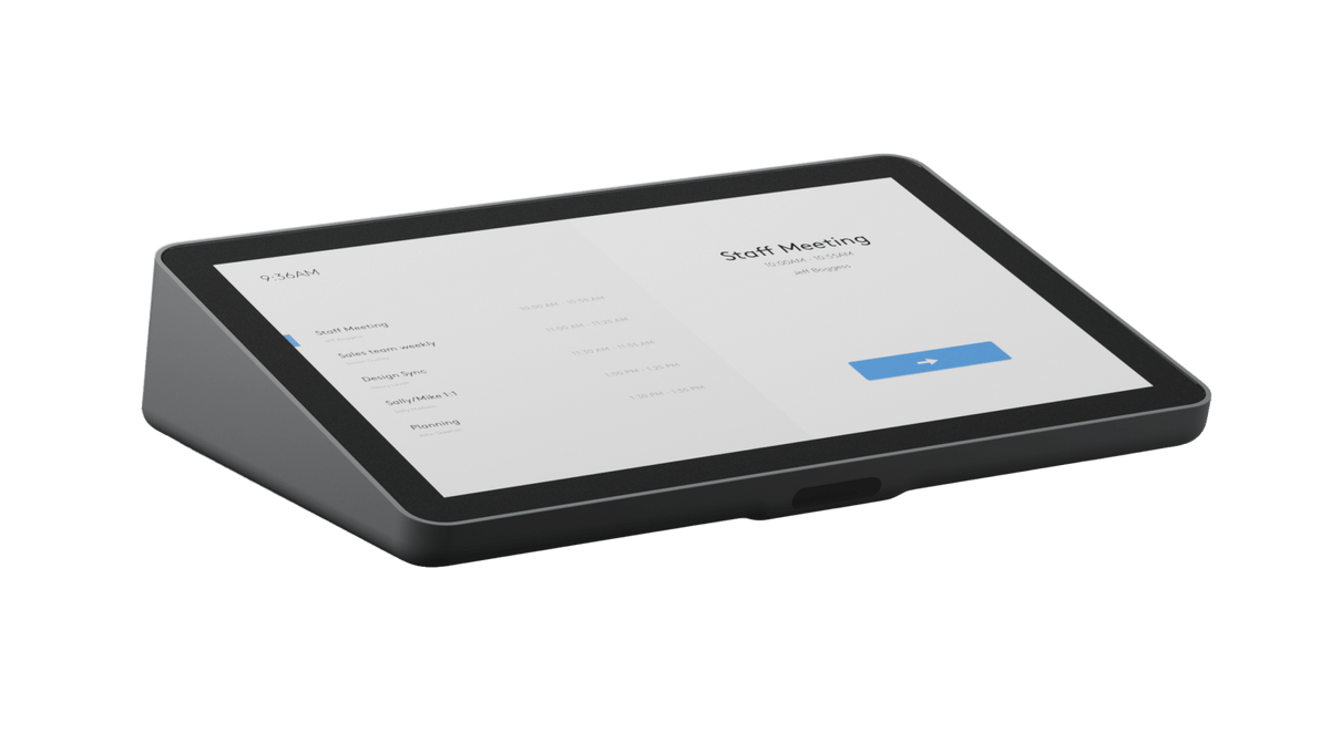 Logitech Tap IP 2 Meeting Room Touch Controller – PoE Network Touch Controller for Microsoft Teams, Zoom & Google Meet Rooms 952-000289 - The Telecom Spot