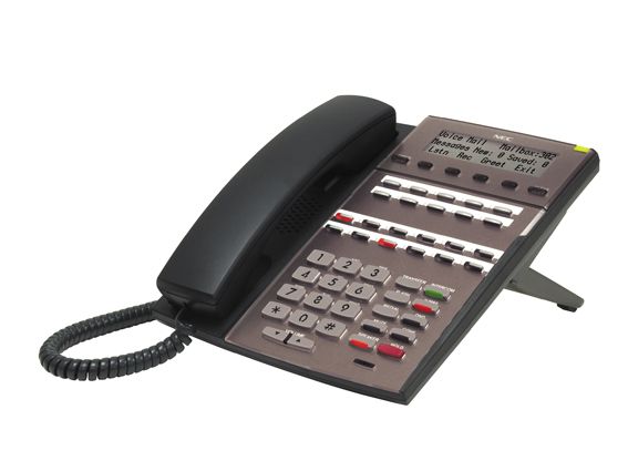 NEC DSX 22-Button Display Telephone, Black NEC-1090020 - The Telecom Spot