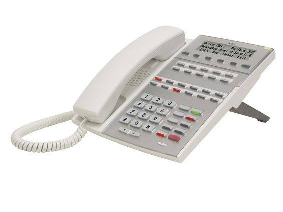NEC DSX 22-Button Display Telephone with Speakerphone, White 1090025 - The Telecom Spot
