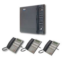 NEC DSX-40 Kit (4x8x2) with (3) DSX 22-Button Phones NEC-1091015 - The Telecom Spot