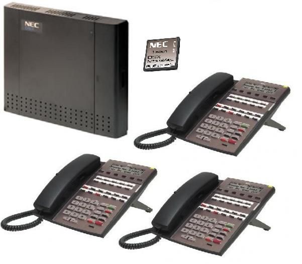 NEC DSX-40 Kit with 2-Port Intramail and (3) DSX 34-Button Phones NEC-1091026 - The Telecom Spot