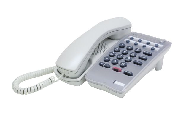 NEC DTR-1HM-1 Single Line Telephone, White 780026 - The Telecom Spot