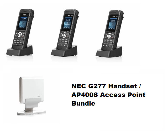NEC G277 Handset / AP400S Access Point Bundle Q24-FR000000139187 - The Telecom Spot