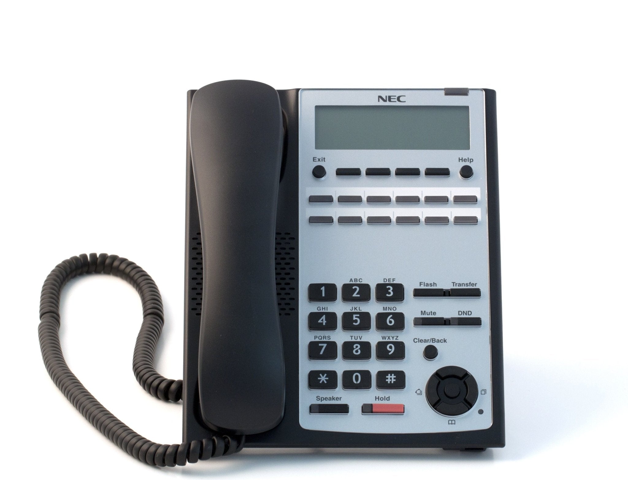 NEC SL1100 12-Button Digital Telephone (Black) NEC-1100061 - The Telecom Spot