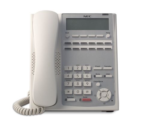 NEC SL1100 12-Button Digital Telephone (White) NEC-1100060 - The Telecom Spot