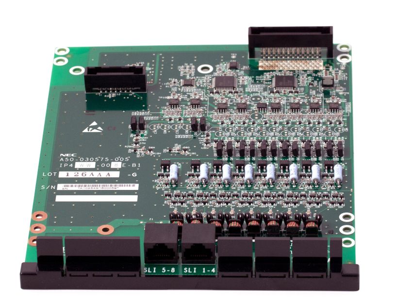 NEC SL1100 8-Port Analog Station Card NEC-1100021 - The Telecom Spot