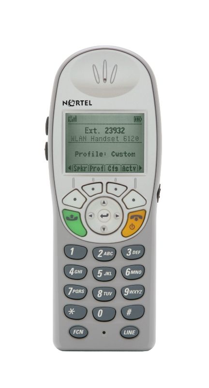 Nortel 6120 WLAN Handset NTTQ4045E6 - The Telecom Spot