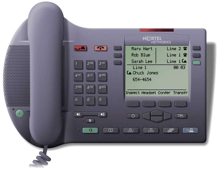 Nortel i2004 IP Telephone - w/Power - NTDU82 NTDU82* - The Telecom Spot