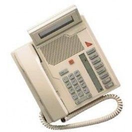 Nortel Meridian M2008HF Handsfree w/Display Telephone, Ash - Refurb NT9K08AD35-RF - The Telecom Spot
