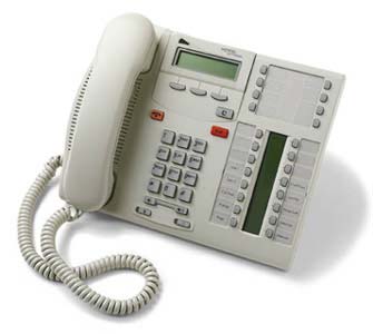 Nortel T7316 Telephone, Charcoal NT8B27AAAA* - The Telecom Spot