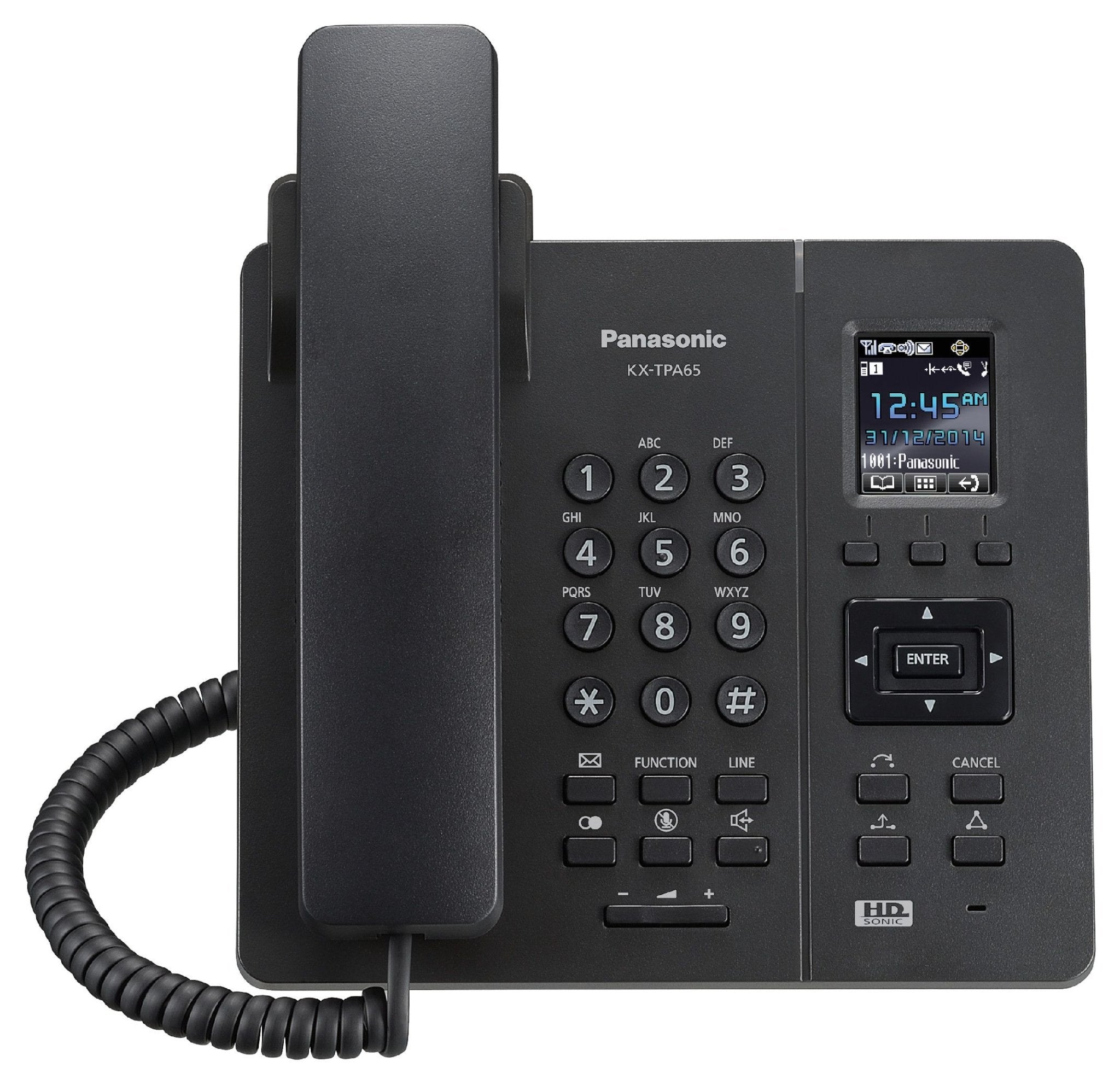 Panasonic KX-TPA65 DECT Cordless Desk Phone KX-TPA65 - The Telecom Spot