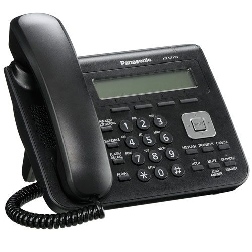 Panasonic KX-UT123 IP Telephone - Open Box KX-UT123-B-OB - The Telecom Spot