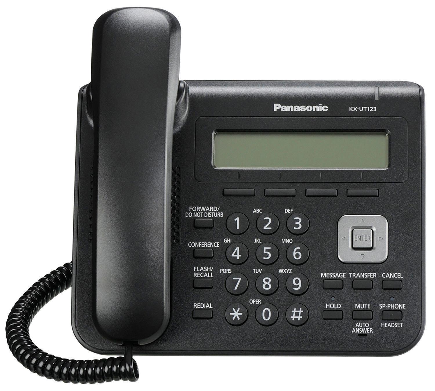 Panasonic KX-UT123B IP Telephone KX-UT123-B - The Telecom Spot