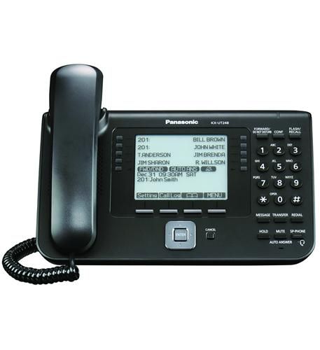 Panasonic KX-UT248 IP Telephone KX-UT248-B - The Telecom Spot