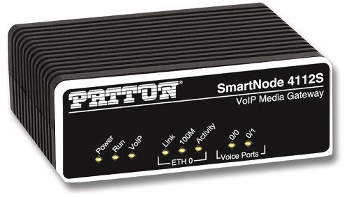 Patton Smartnode 4112S VoIP Gateway 2 FXS Ports SN4112S/JS/EUI - The Telecom Spot