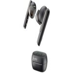 Plantronics VOYAGER FREE 60 UC with basic charge case (Computer & mobile) USB-C True wireless earbuds (F60TR F60TL CBF60 BT700C) Black World wide 7Y8H4AA - The Telecom Spot