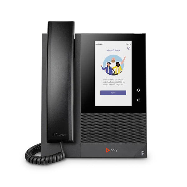Poly CCX 400 Microsoft Teams IP Phone | PoE HD Voice
