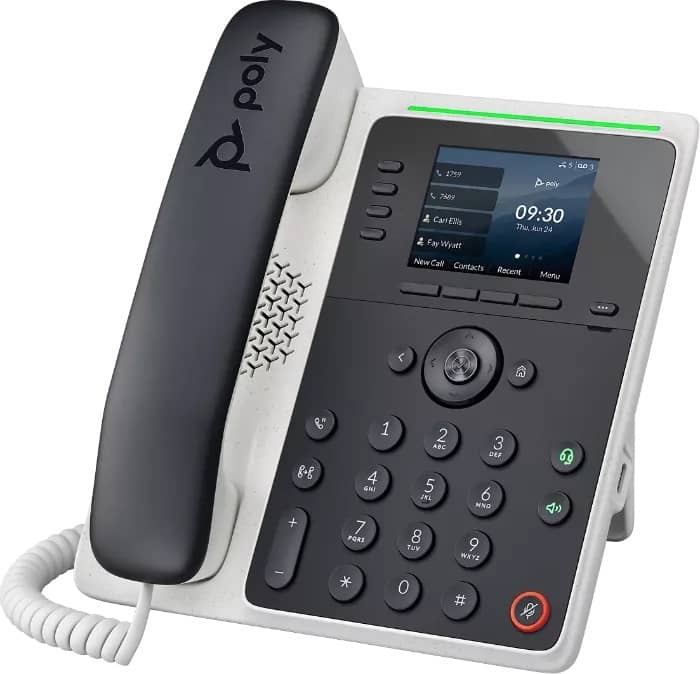 Poly Edge E220 Bluetooth IP Phone 82M87AA - The Telecom Spot
