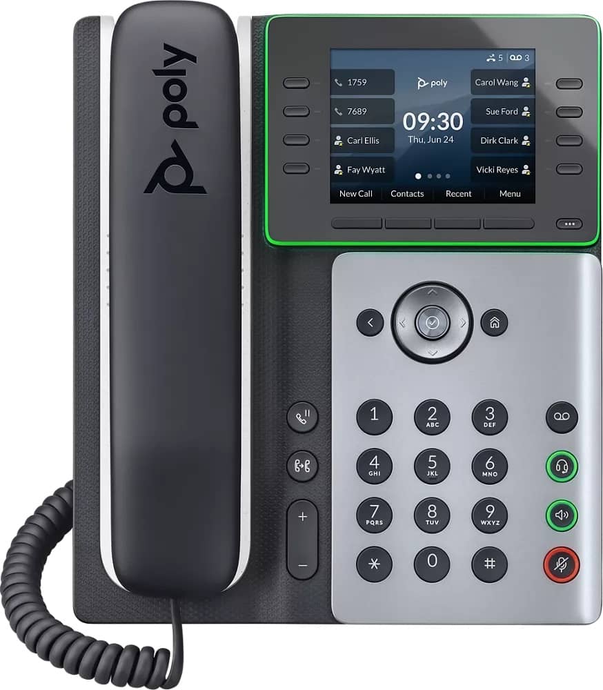 Poly Edge E300 IP Phone 82M92AA - The Telecom Spot